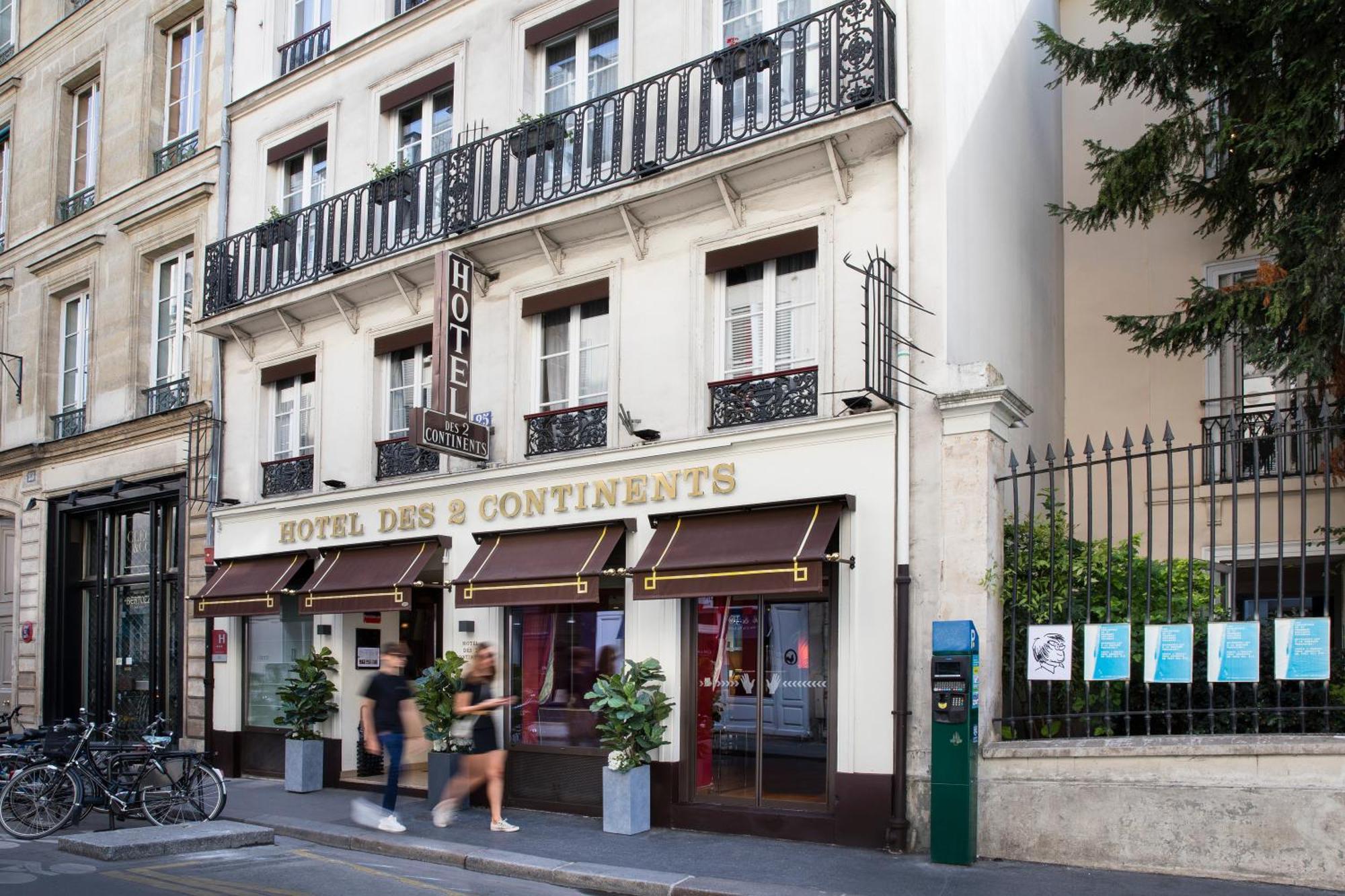 Hotel Des Deux Continents París Exterior foto