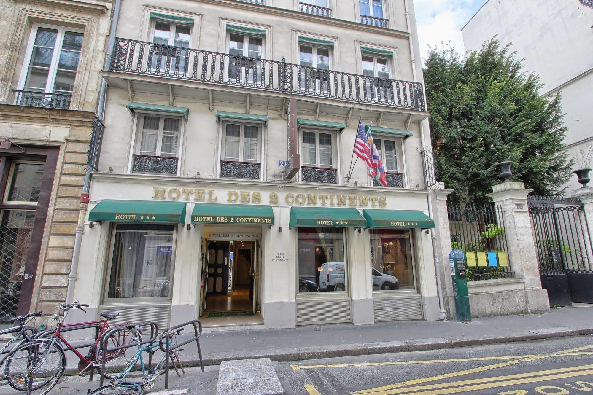 Hotel Des Deux Continents París Exterior foto